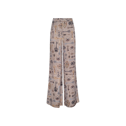 Brown Multi Houndstooth Key