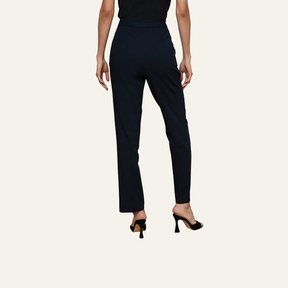 Midnight/Ivory Pinstripe
