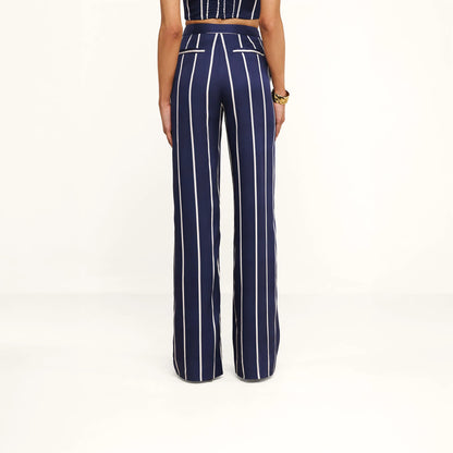 Midnight/White Spaced Out Stripe
