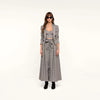 Beige/Black Lurex Glen Plaid