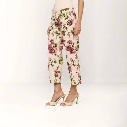 Ecru/Mauve Romantic Rose