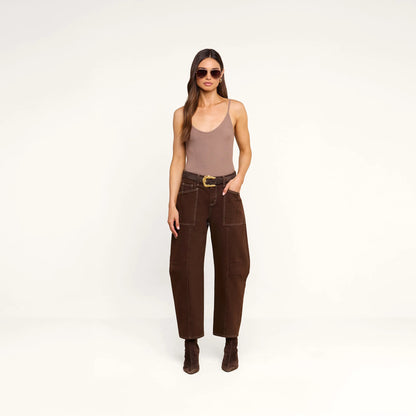Brown/Natural Contrast