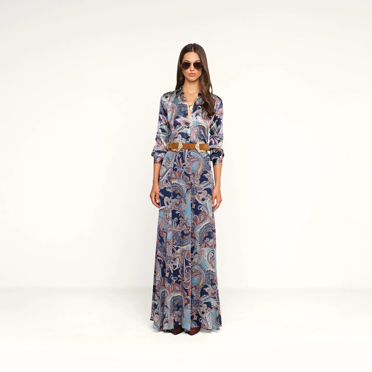 Midnight Multi Besarabian Paisley