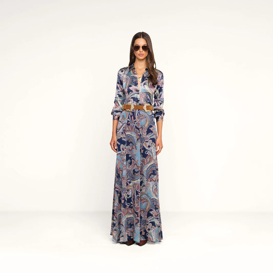 Midnight Multi Besarabian Paisley