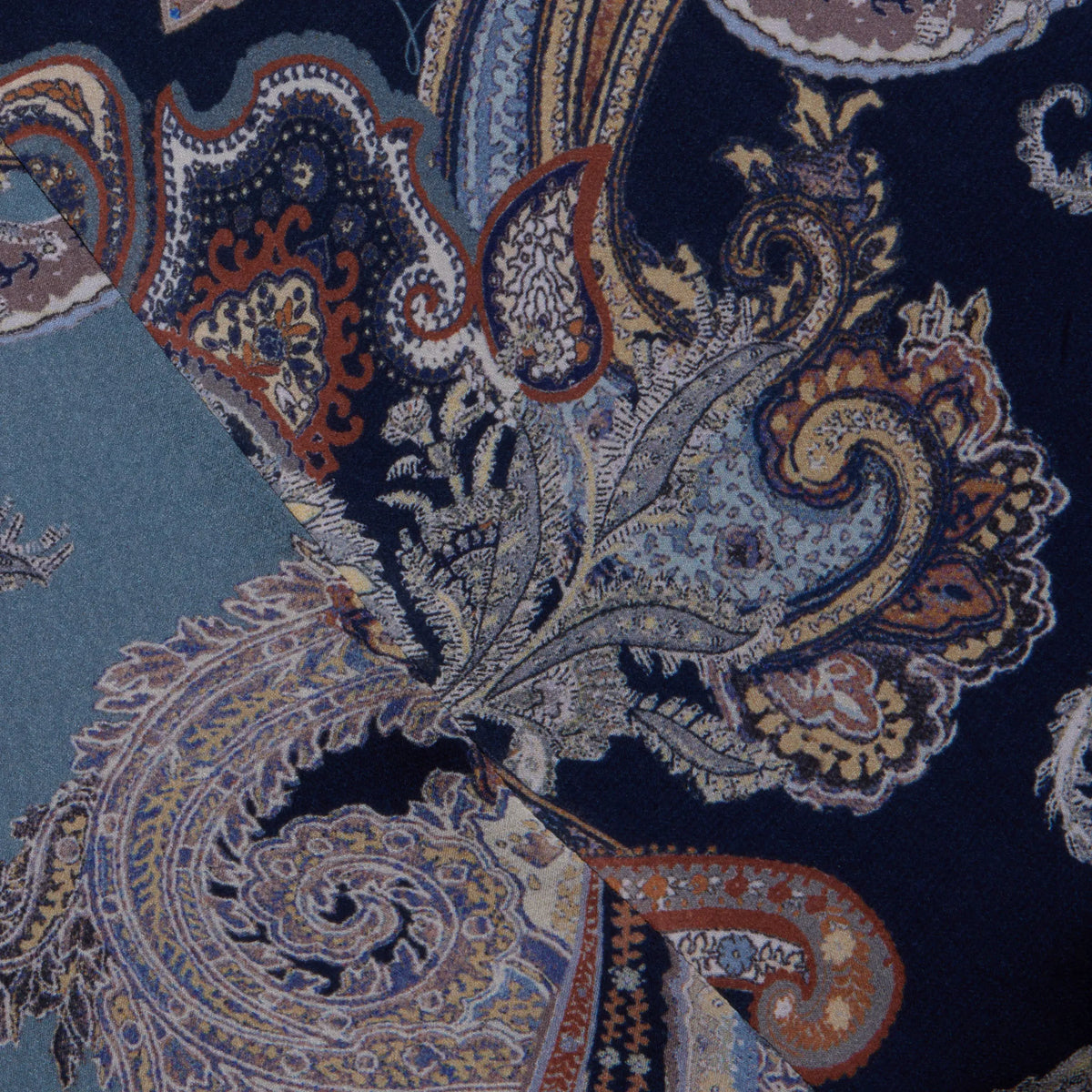 Midnight Multi Besarabian Paisley