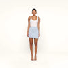 Light Blue/Sienna Pinstripe