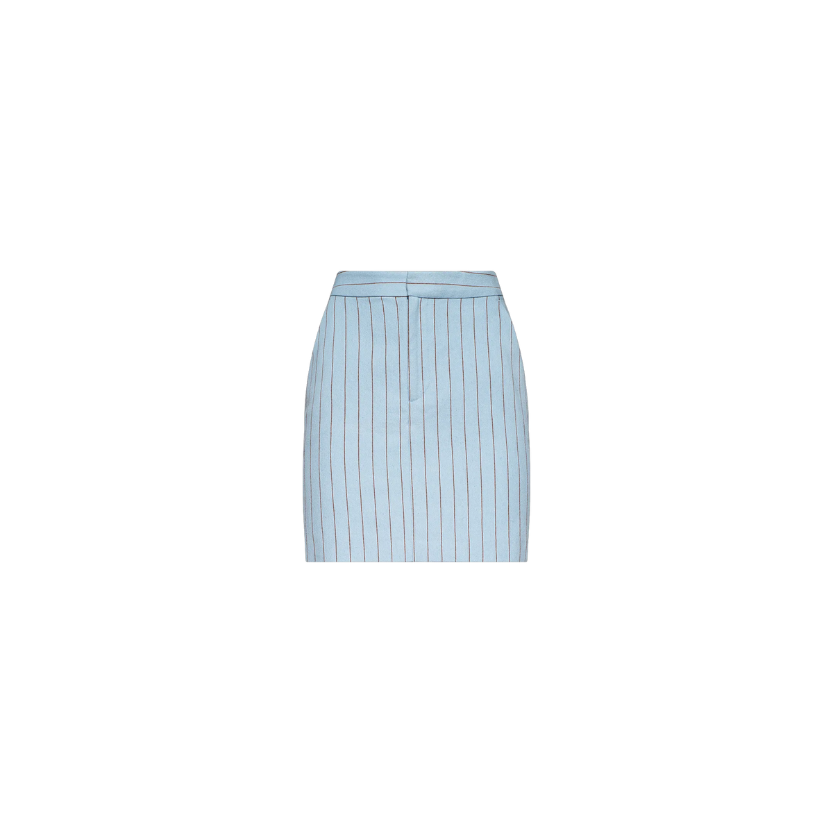 Light Blue/Sienna Pinstripe