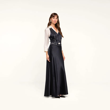 Black Pinstripe