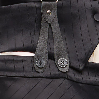Black Pinstripe