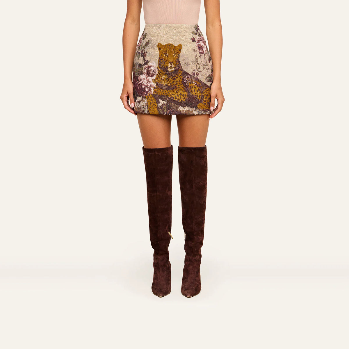 Multi Leopard Tapestry Print