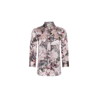 Light Nectar Pink Small Multi Butterfly Jungle