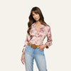 Tan Multi Textured Jungle Toile