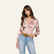 Tan Multi Textured Jungle Toile