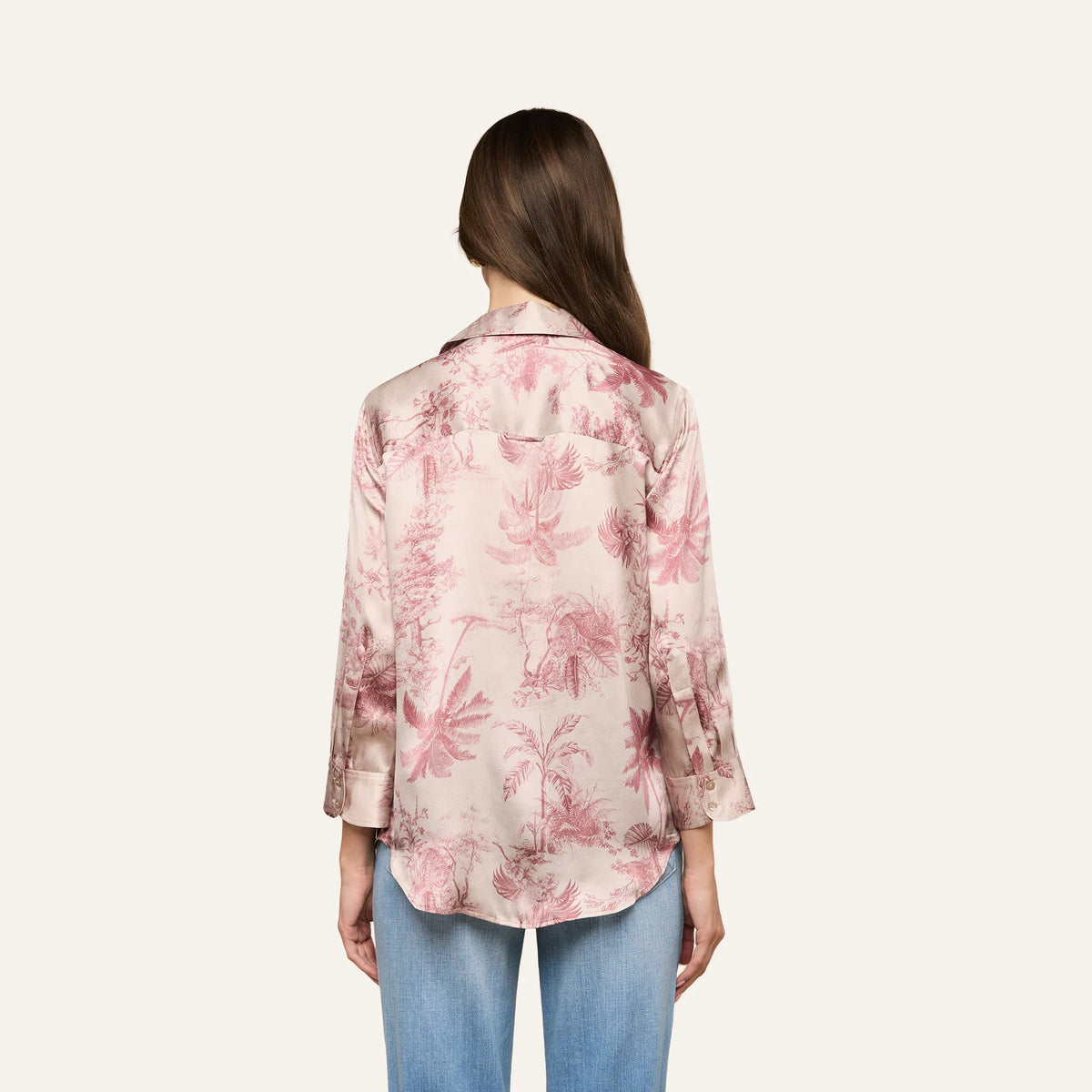 Tan Multi Textured Jungle Toile