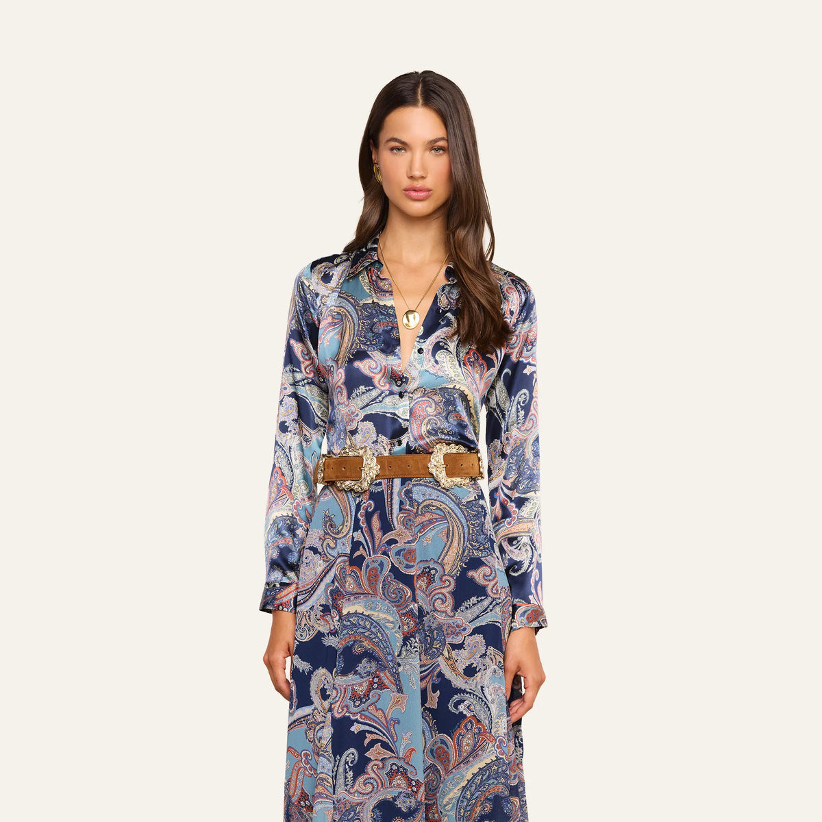 Midnight Multi Besarabian Paisley