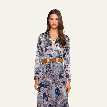 Midnight Multi Besarabian Paisley