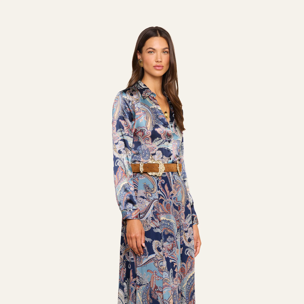Midnight Multi Besarabian Paisley
