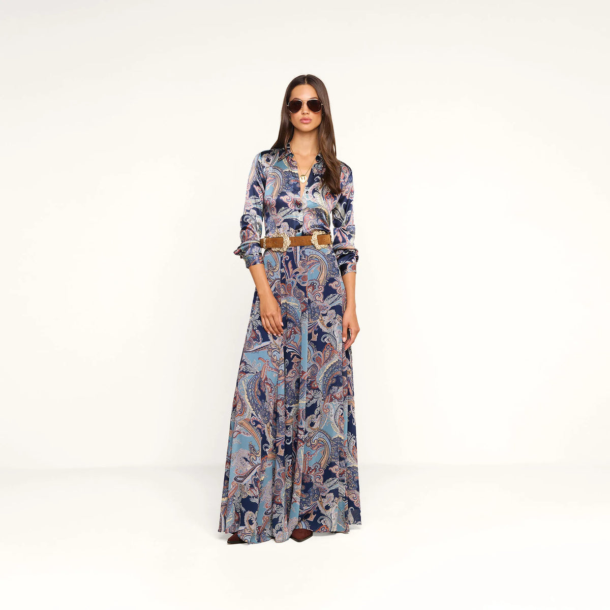 Midnight Multi Besarabian Paisley