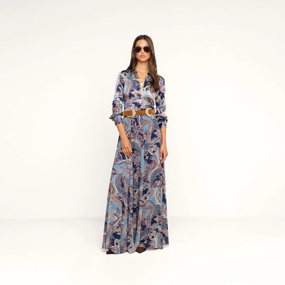 Midnight Multi Besarabian Paisley
