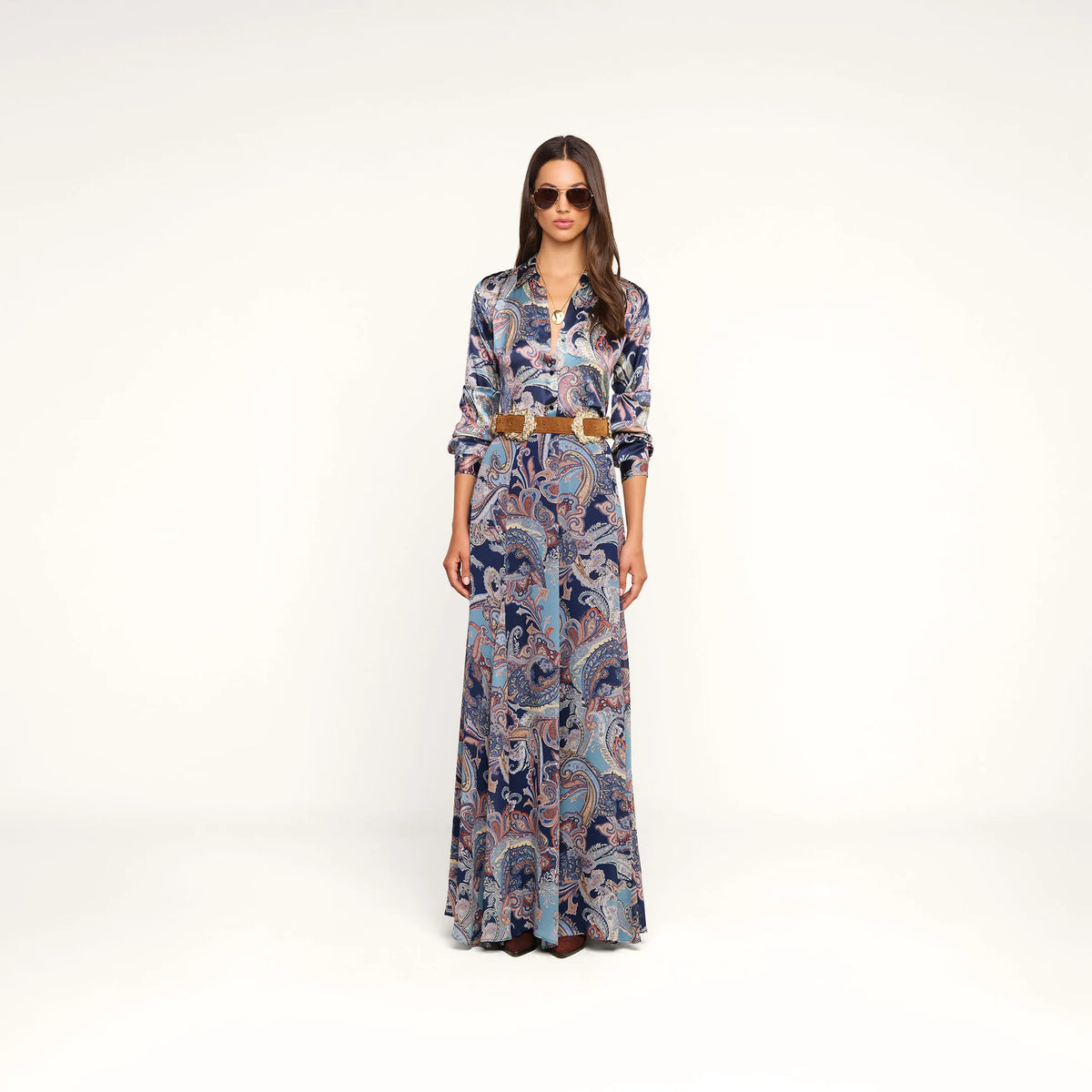 Midnight Multi Besarabian Paisley