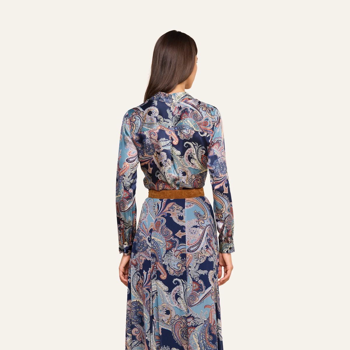 Midnight Multi Besarabian Paisley