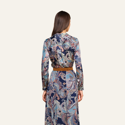 Midnight Multi Besarabian Paisley