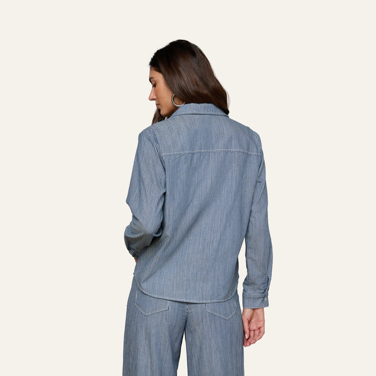 Azure Blue Stripe