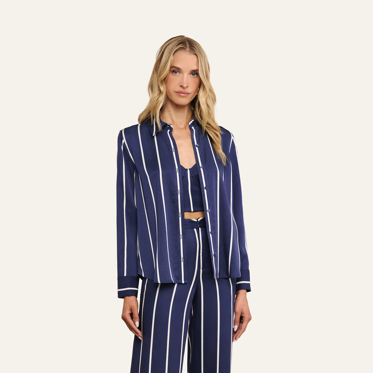 Midnight/White Spaced Out Stripe