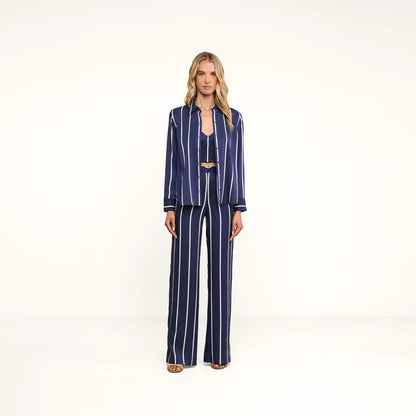 Midnight/White Spaced Out Stripe
