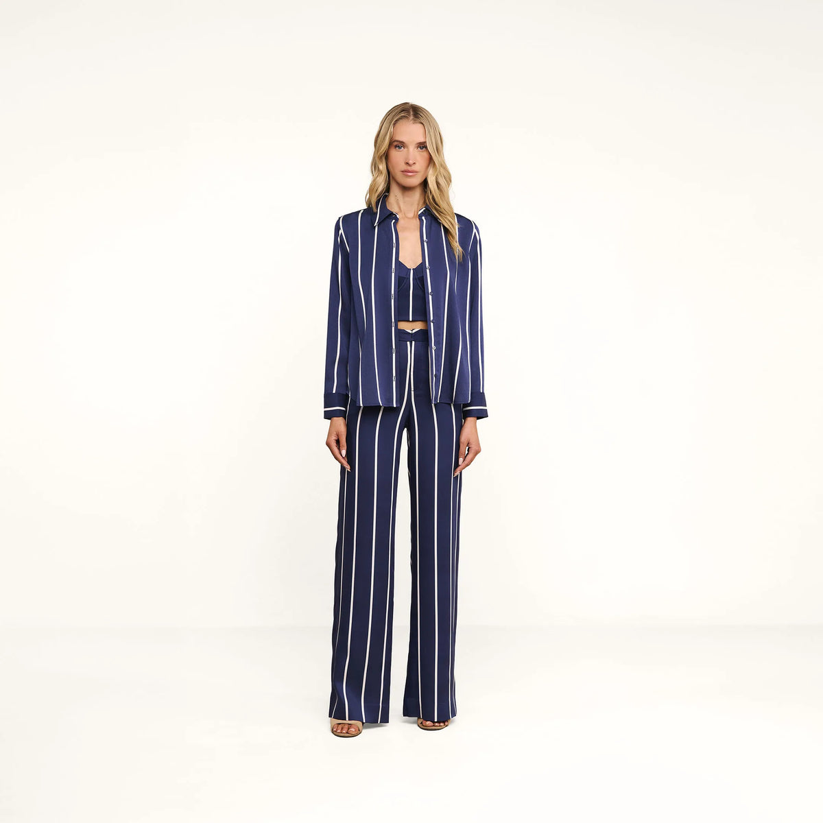 Midnight/White Spaced Out Stripe