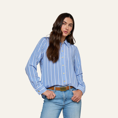 Allure Blue/White Stripe