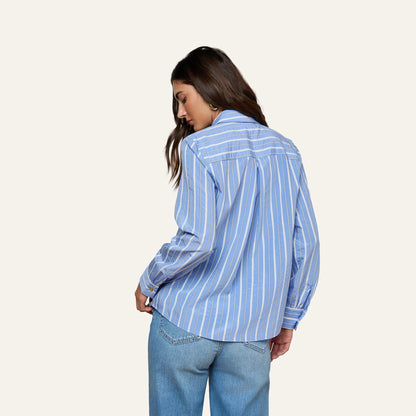 Allure Blue/White Stripe