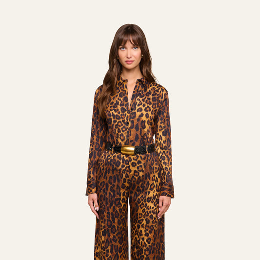 Tan Multi Javan Leopard