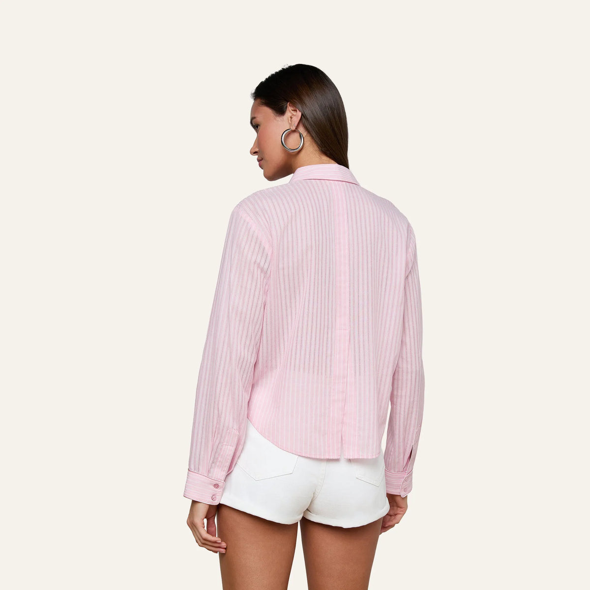Cameo Pink/Ivory Stripe
