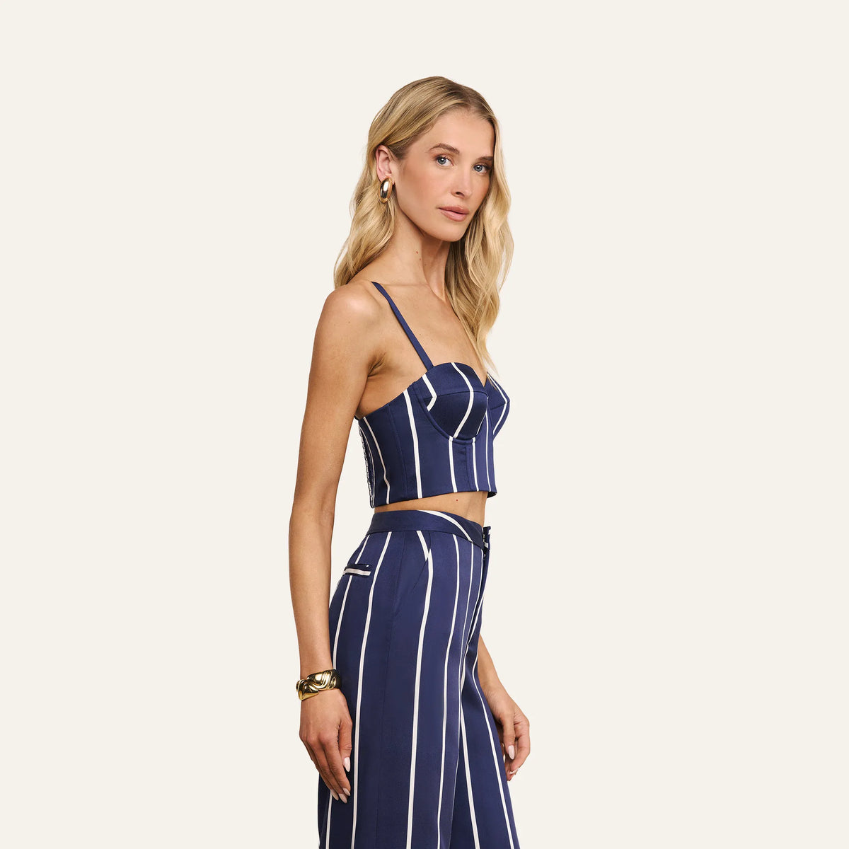 Midnight/White Spaced Out Stripe