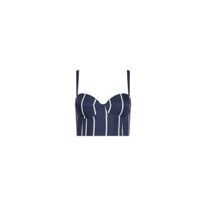 Midnight/White Spaced Out Stripe
