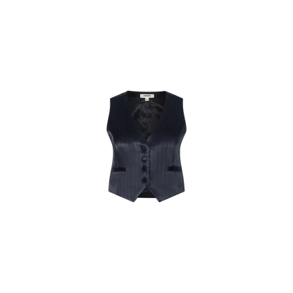 Black Pinstripe