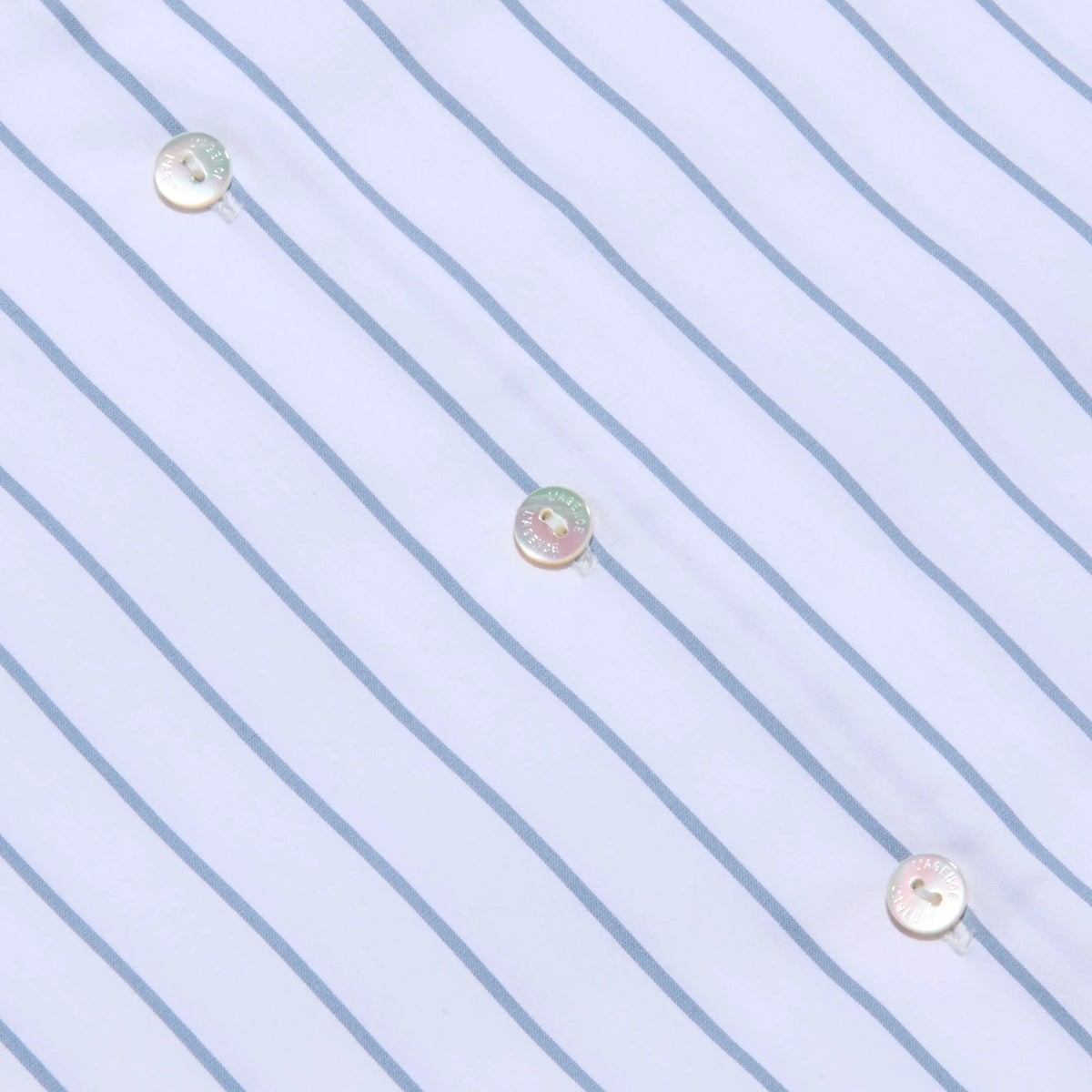 White/Thin Blue Mist Stripe