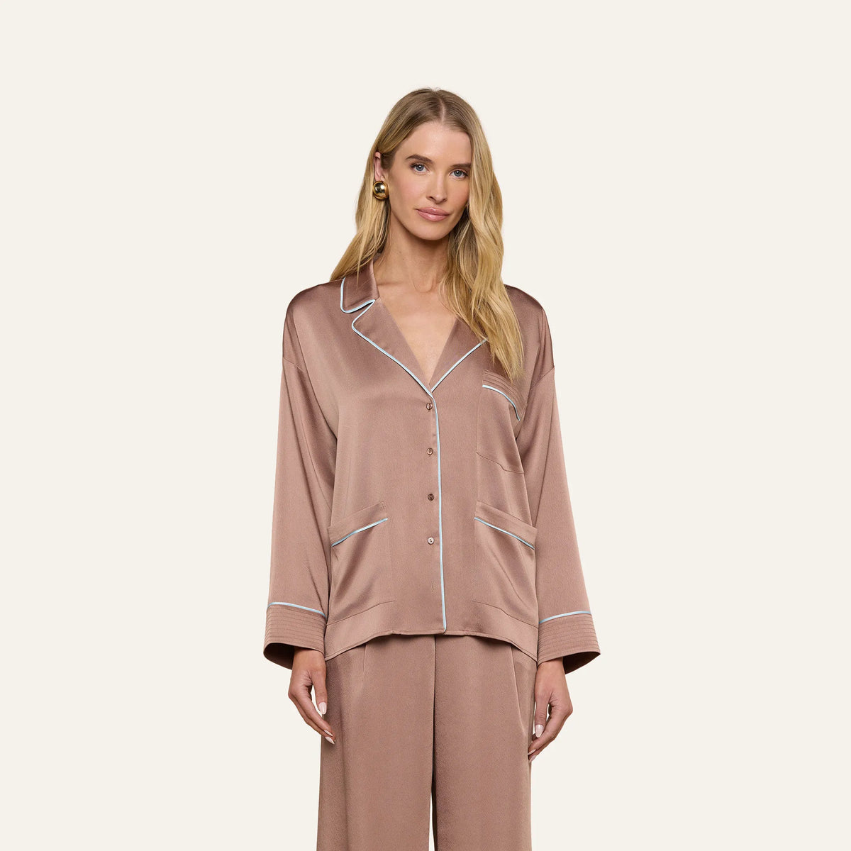 Mocha Tan/Cool Blue