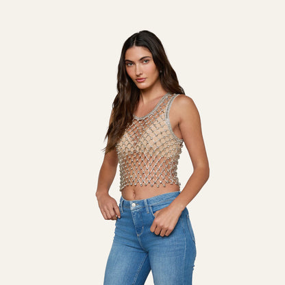 Clear Crystal Netting