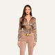 Brown Multi Houndstooth Key