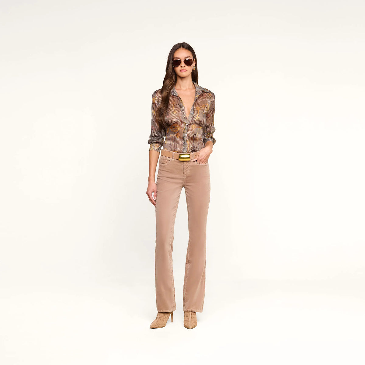 Brown Multi Houndstooth Key