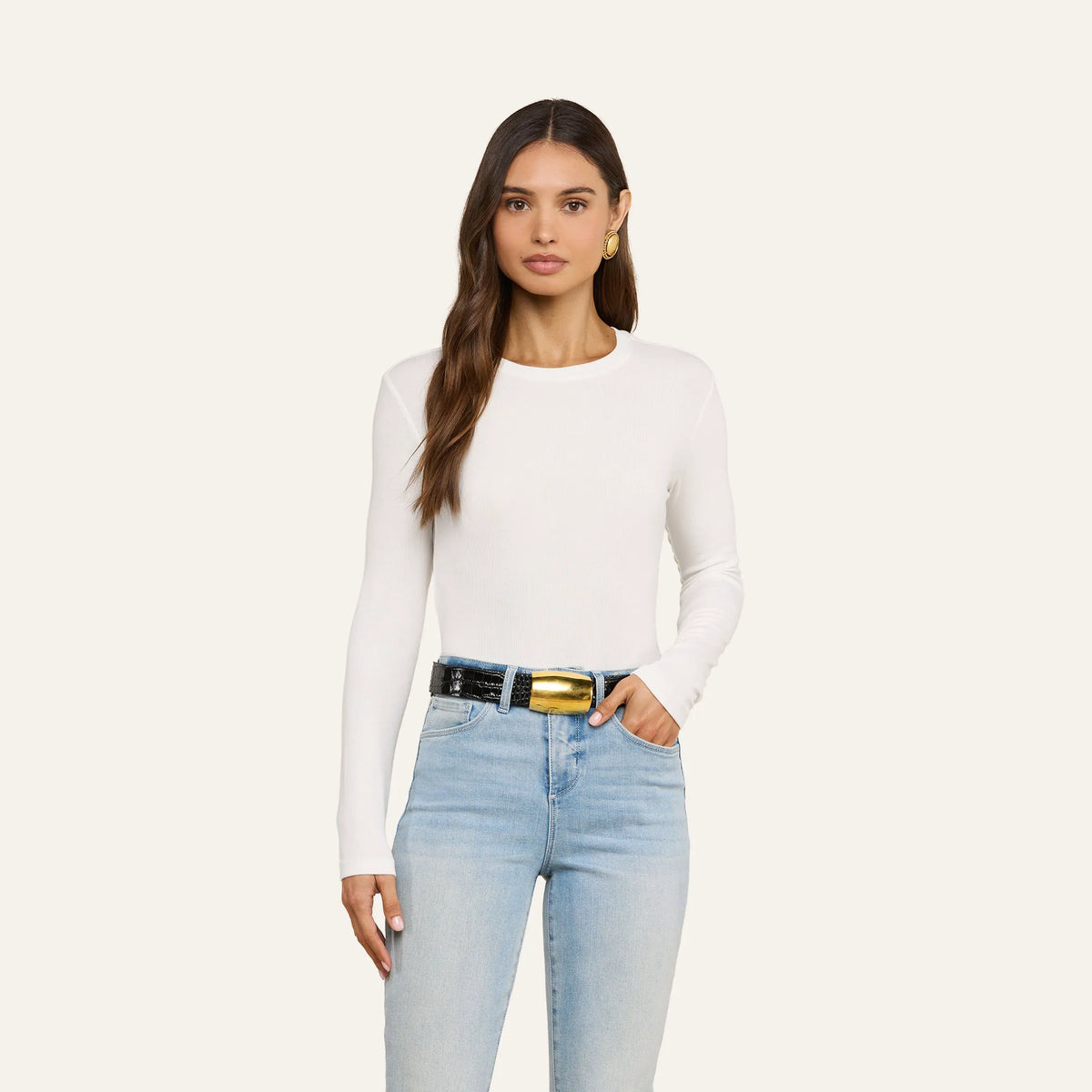 White Micro Modal