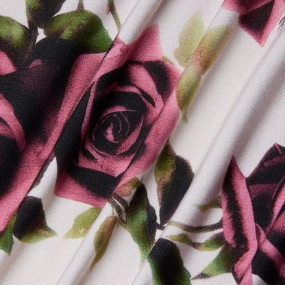 Ecru/Mauve Romantic Rose