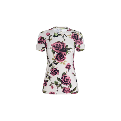 Ecru/Mauve Romantic Rose