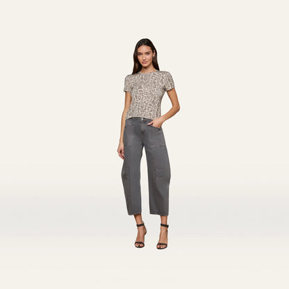 Grey Multi Patch Leopard