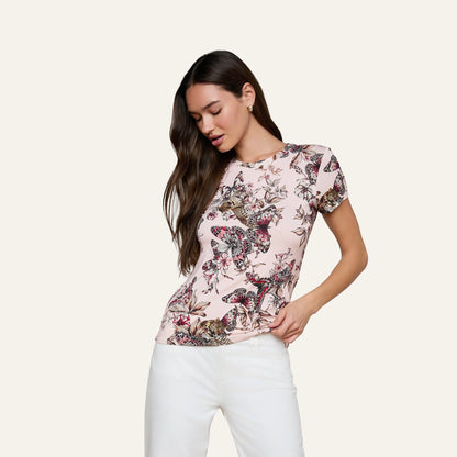 Nectar Pink Multi Butterfly Jungle