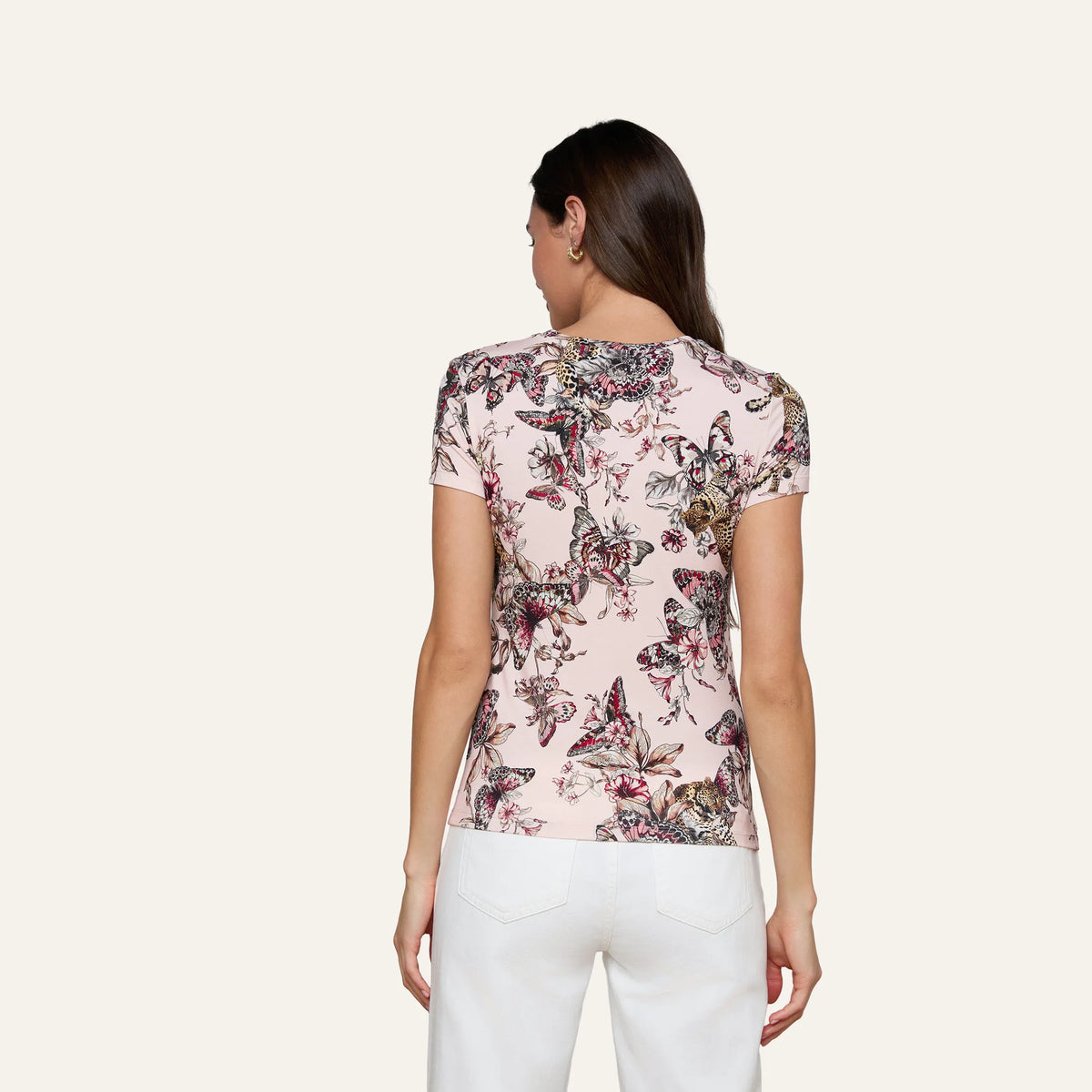 Nectar Pink Multi Butterfly Jungle
