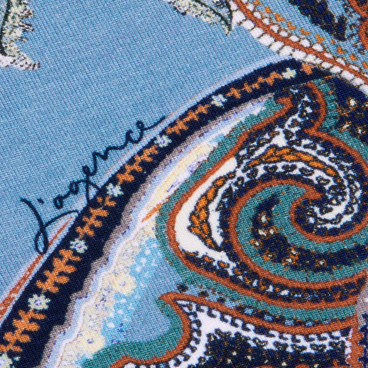 Midnight Multi Besarabian Paisley