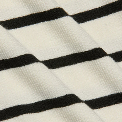Ivory/Black Stripe